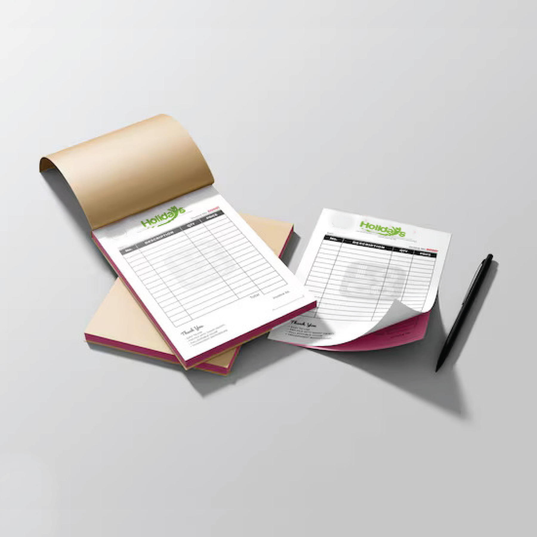 Invoice & Receipt Books